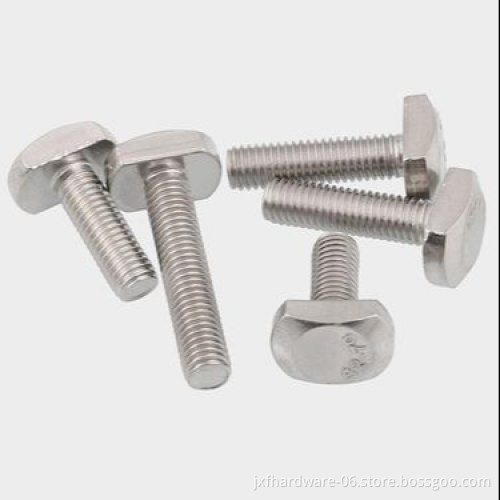 Quick Connection OEM/ODM SS Alloy Steel Hammer Head Bolt, T Bolt Screw, and Nut